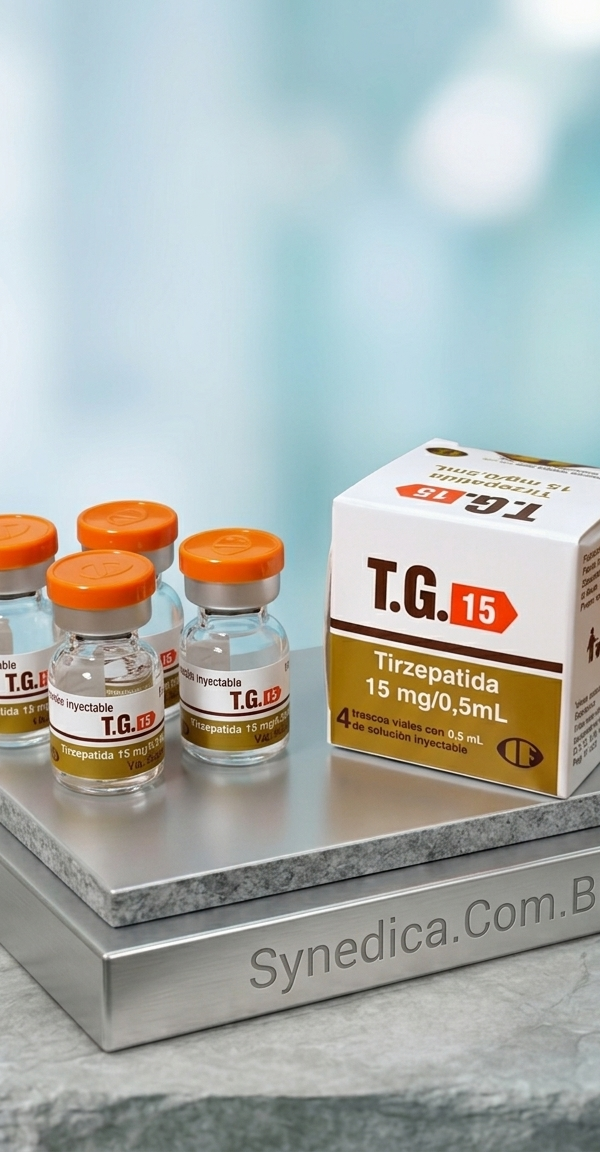 TG 15 MG — 4 Vials · Laboratório Indufar