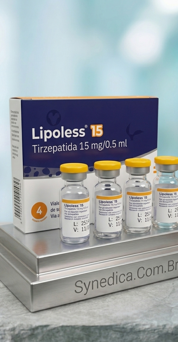 Lipoless 15 MG — 4 vials · Laboratório Éticos