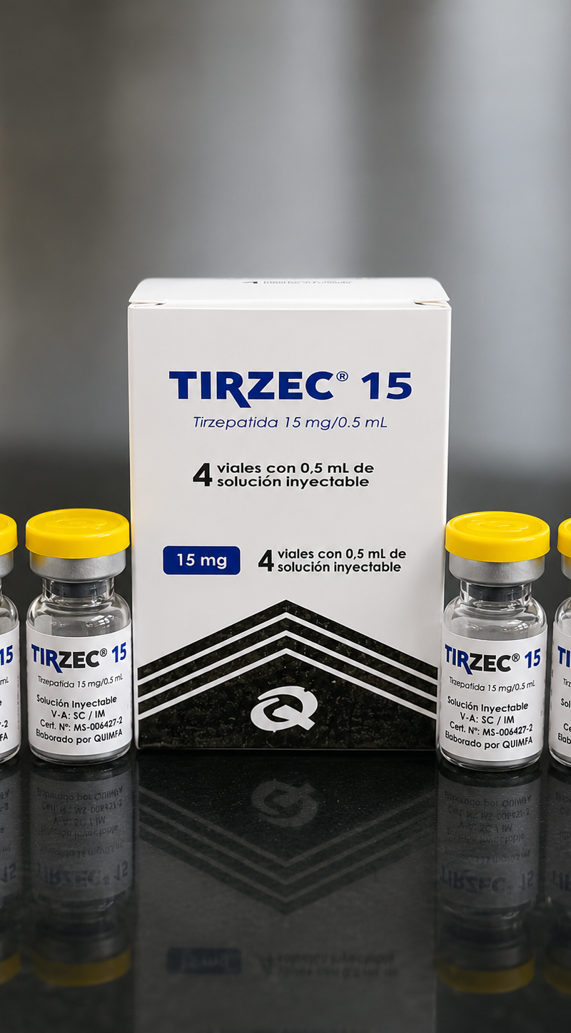 Tirzec 15MG · 4 Vials