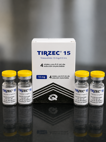 É original? Tirzec 15MG (4 Vials) — como verificar autenticidade Synedica